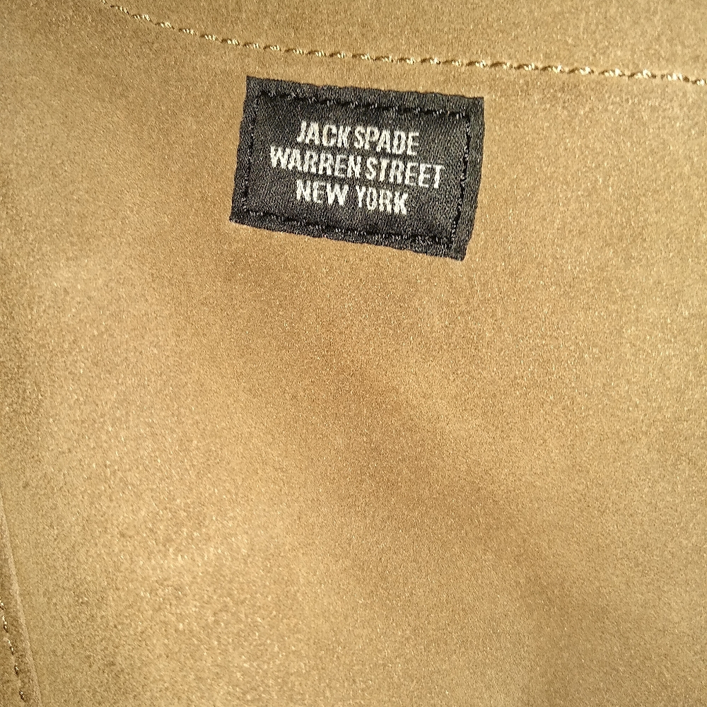 Suede Jack Spade tote